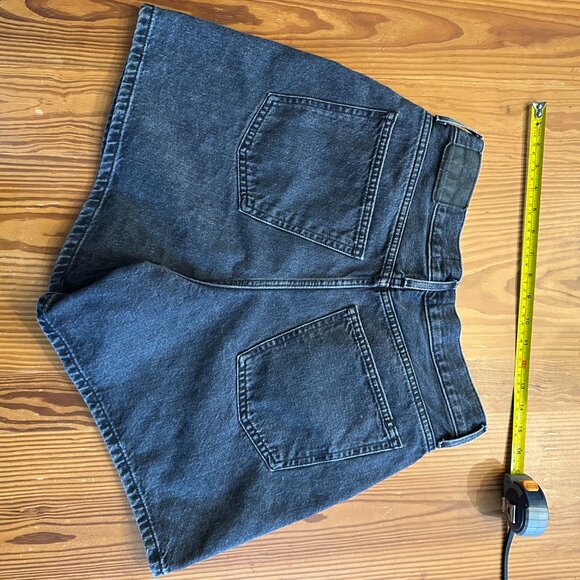 Everlane - The A-Line Denim Short - Washed Black - 28 - Picture 6 of 6